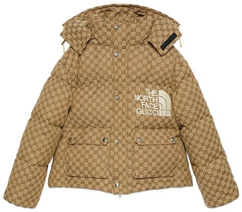 north face gucci coat